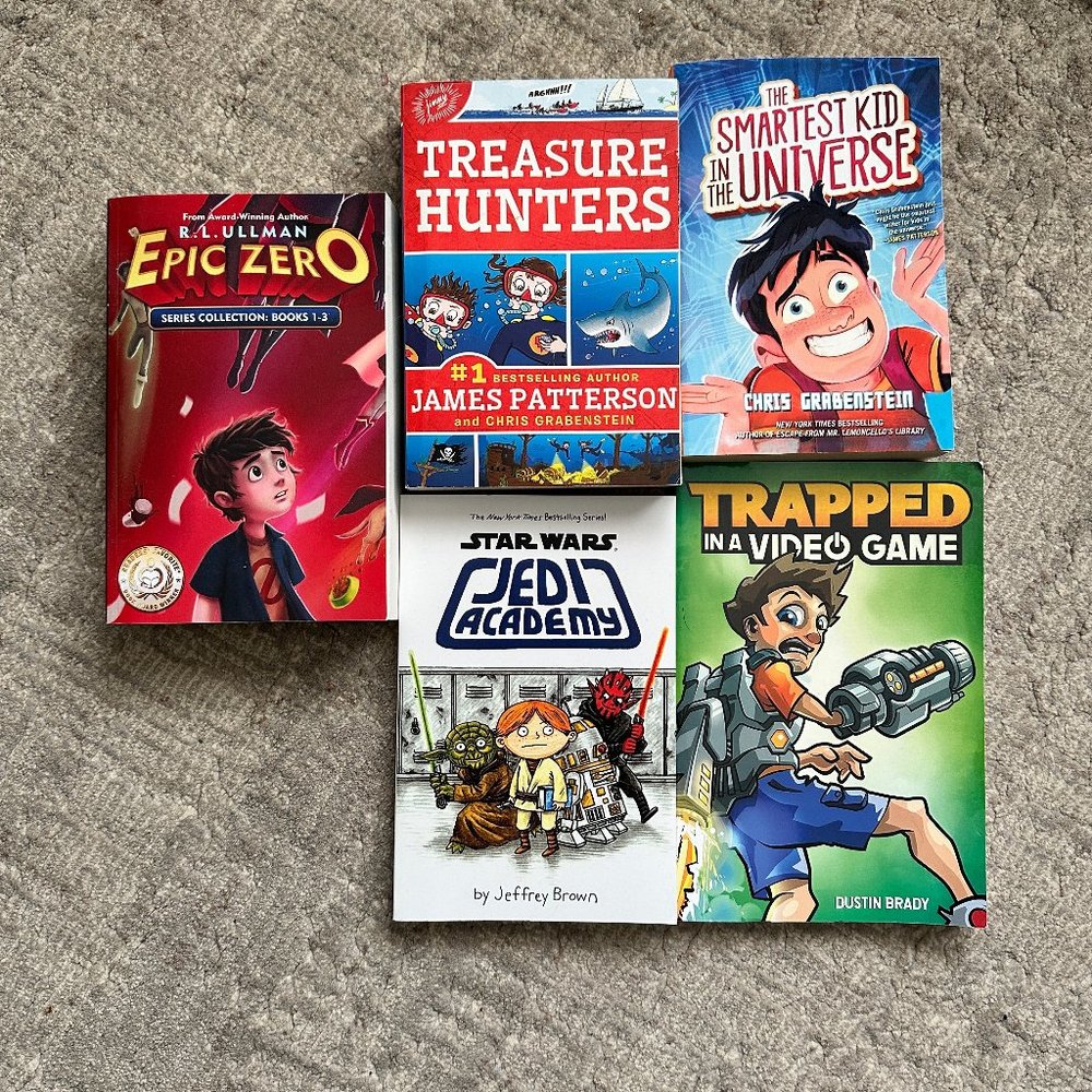 Epic Zero Series: Books 1-3: Epic Zero Collection Treasure Hunters Star Wars Lot